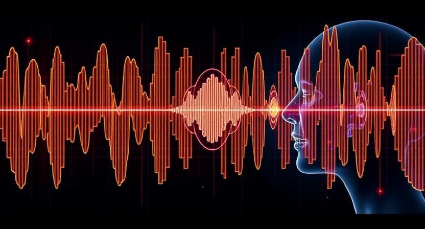 Voice authentication system analyzing speech patterns